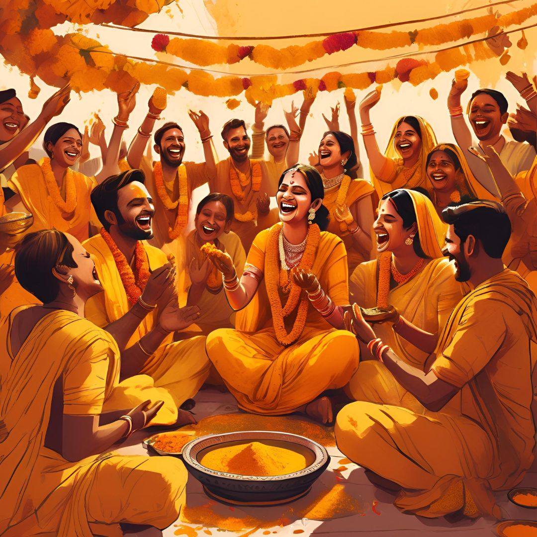 Haldi Decoration Services in Delhi NCR