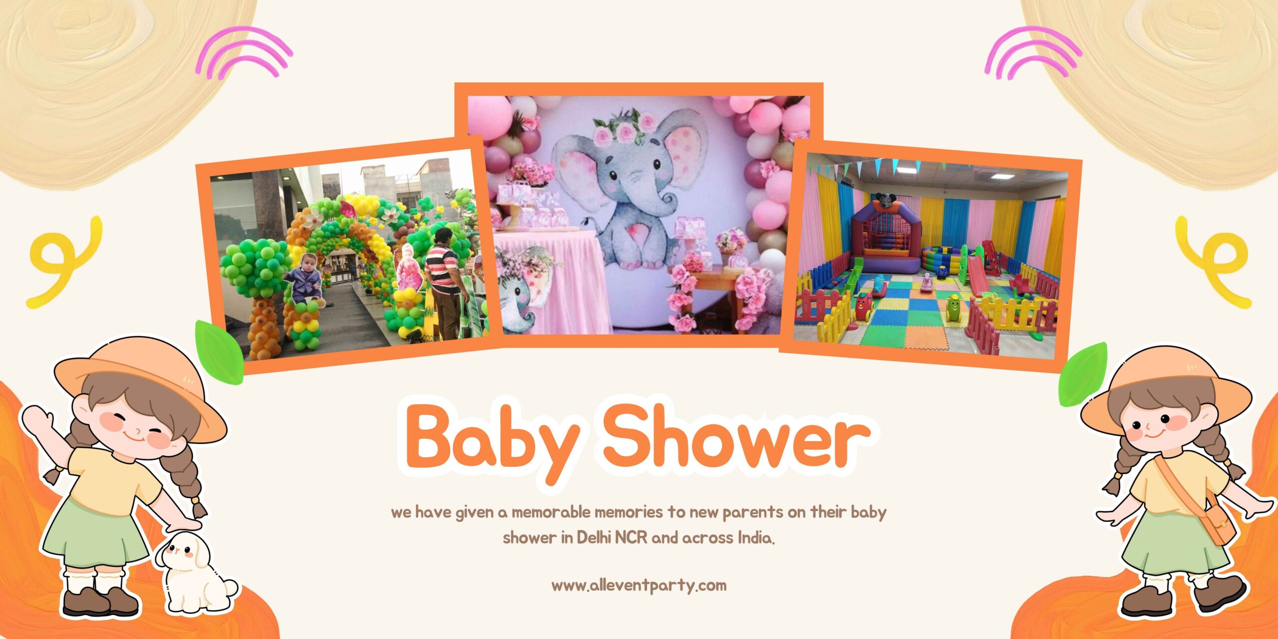 Baby Shower Planners in Delhi